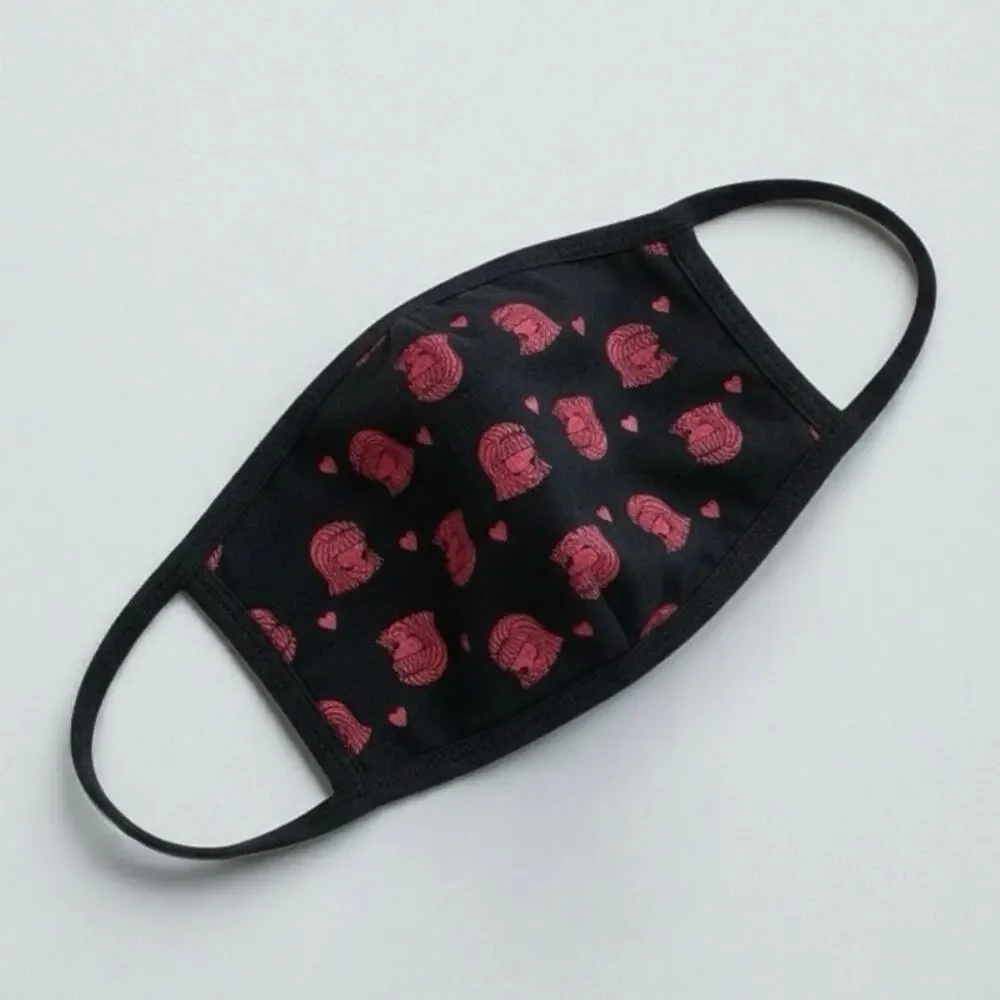 Valfre Reusable Black & Red Graphic Face Mask
